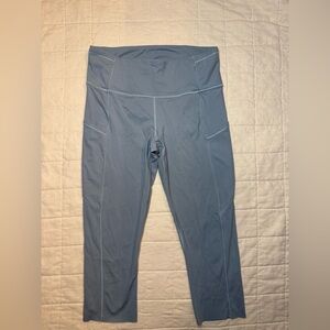 Lululemon Fast & Free Crop Leggings size 8